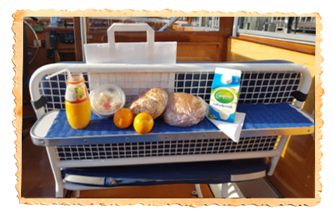 lunch vaartocht de zon rederij rembrandt leiden rondvaart